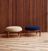 RF1903F Sideways Footstool - Walnut