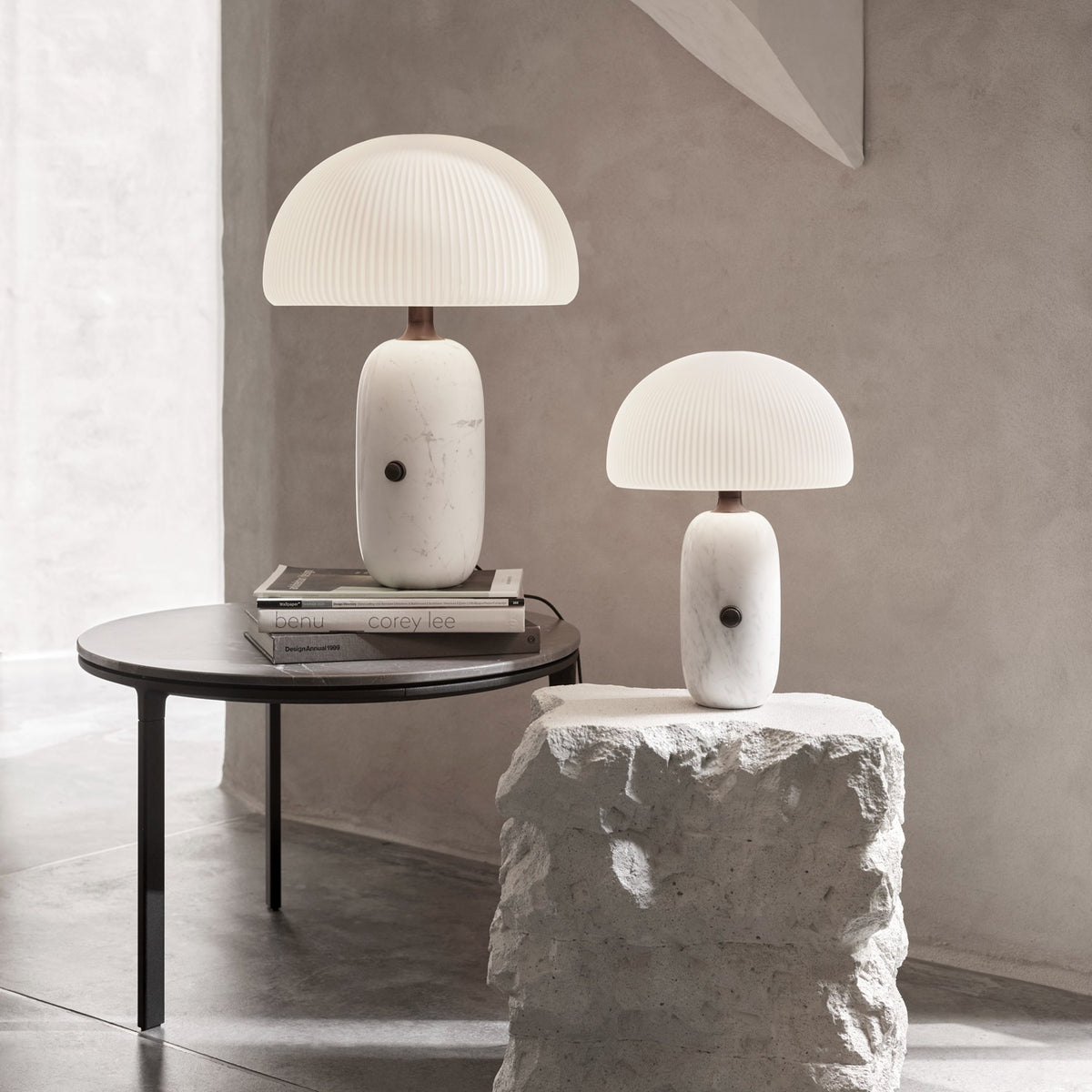 Vipp592 Sculpture Tbl Lamp Large - White