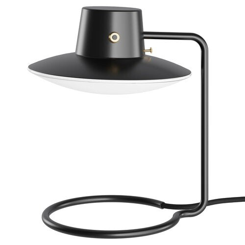 AJ Oxford Table Lamp Black H280mm