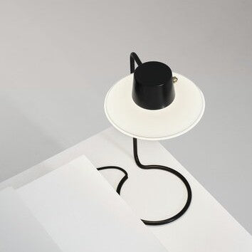 AJ Oxford Table Lamp Black H410mm