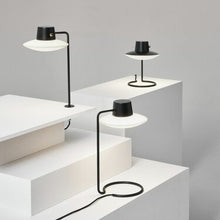 AJ Oxford Table Lamp Black H410mm