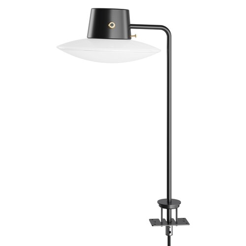 AJ Oxford Table Lamp Black H410mm