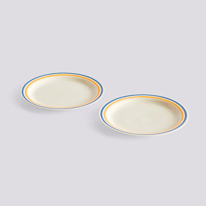 Sobremesa Plate Blue & Yellow - Set of 2