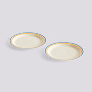 Sobremesa Plate Blue & Yellow - Set of 2