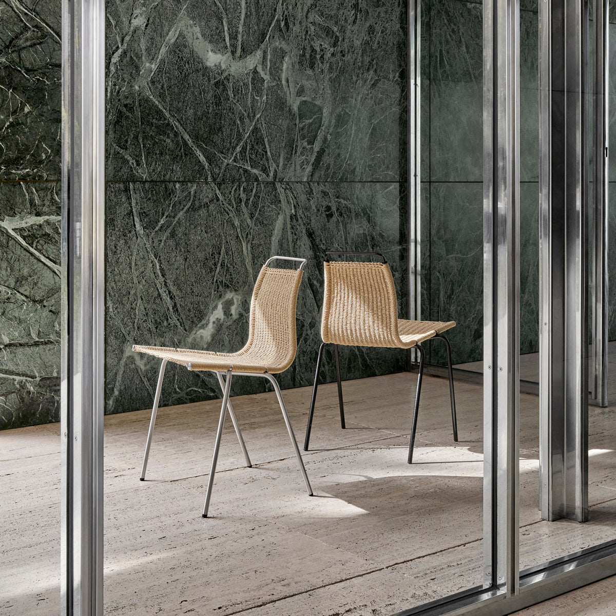 PK1 Chair in Papercord Weave