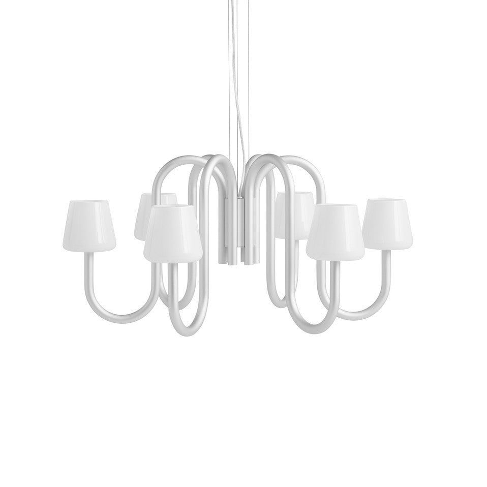 Apollo Chandelier, 6 Arms