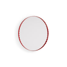 Arcs Mirror - Round Red