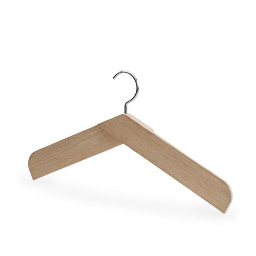 Collar Hanger Oak / Stainless Steel