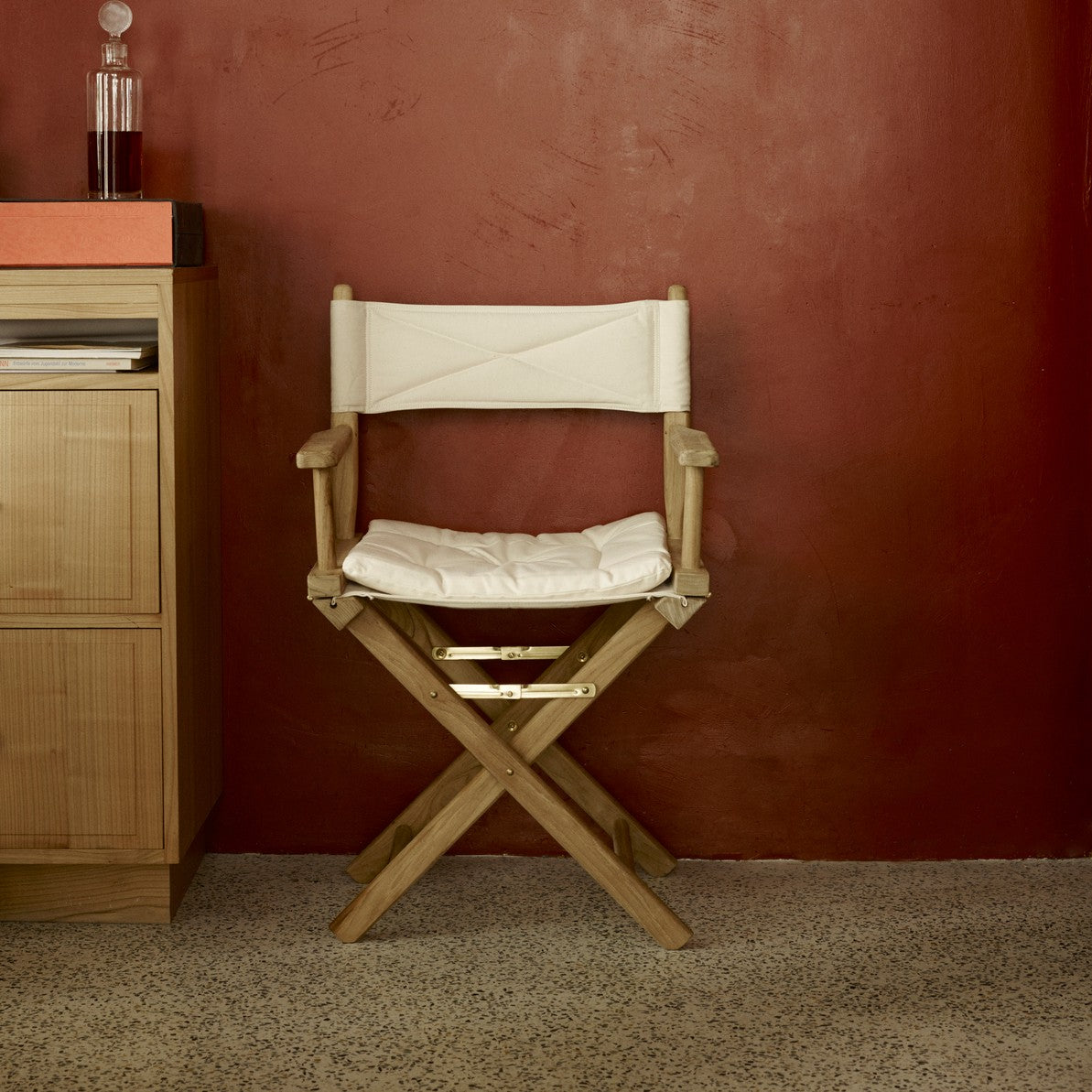 Director's Chair Canvas/White