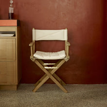 Director's Chair Canvas/White