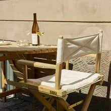 Director's Chair Canvas/White