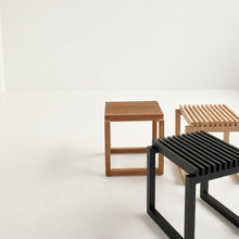 Cutter Stool Oak/Black