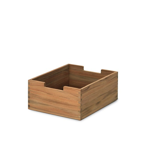 Cutter Box Low Teak