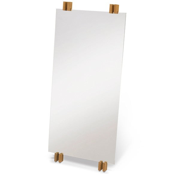 Cutter Mirror Teak/Mirror