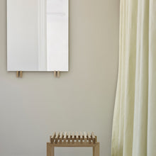 Cutter Mirror Teak/Mirror