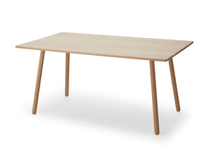 Georg Dining Table White Soap Oak