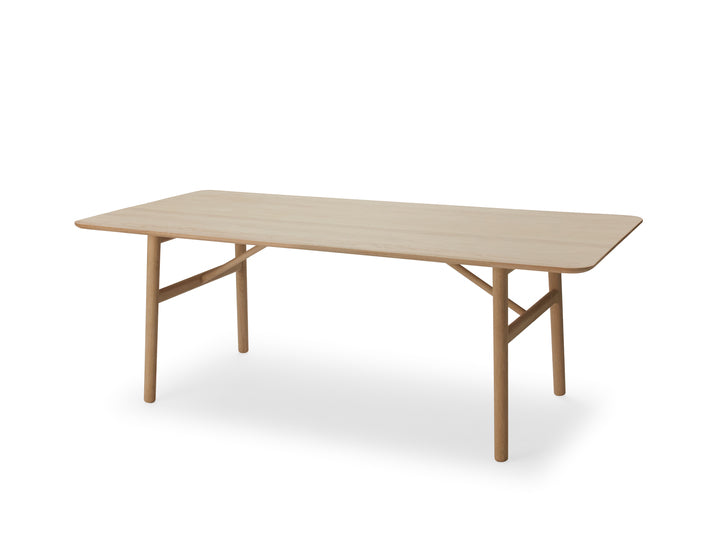 Hven Table 190 White Soap Oak