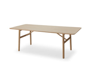 Hven Table 190 White Soap Oak