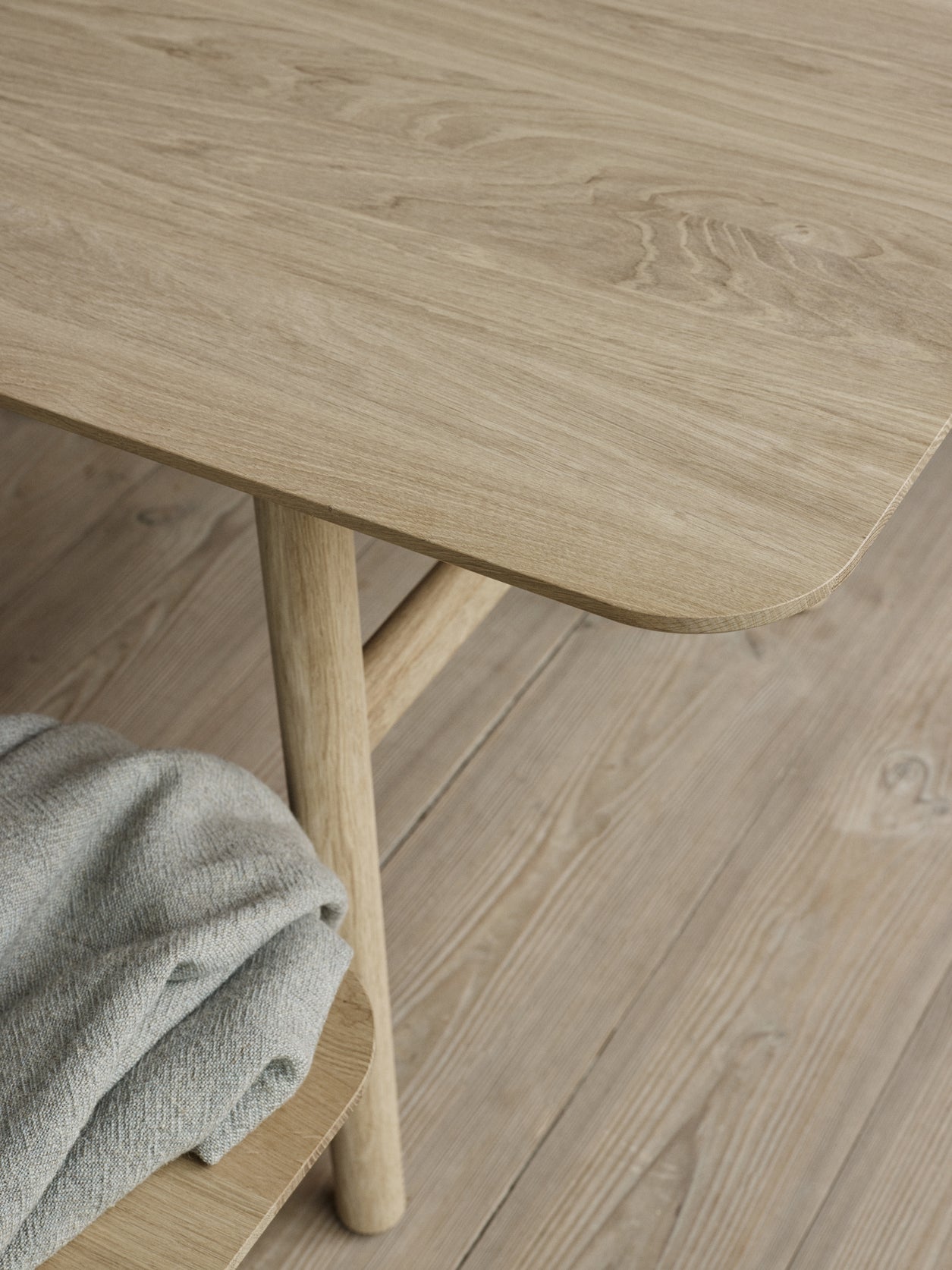 Hven Table 190 White Soap Oak