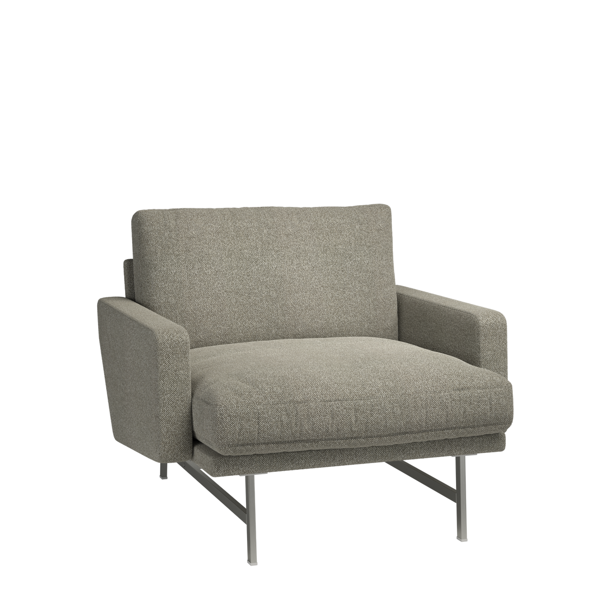 Lissoni Lounge Chair - 75cm Powderctd