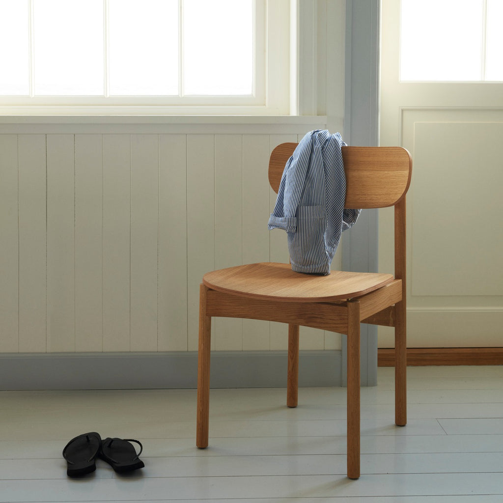 Vester Chair Oiled Oak/Brass