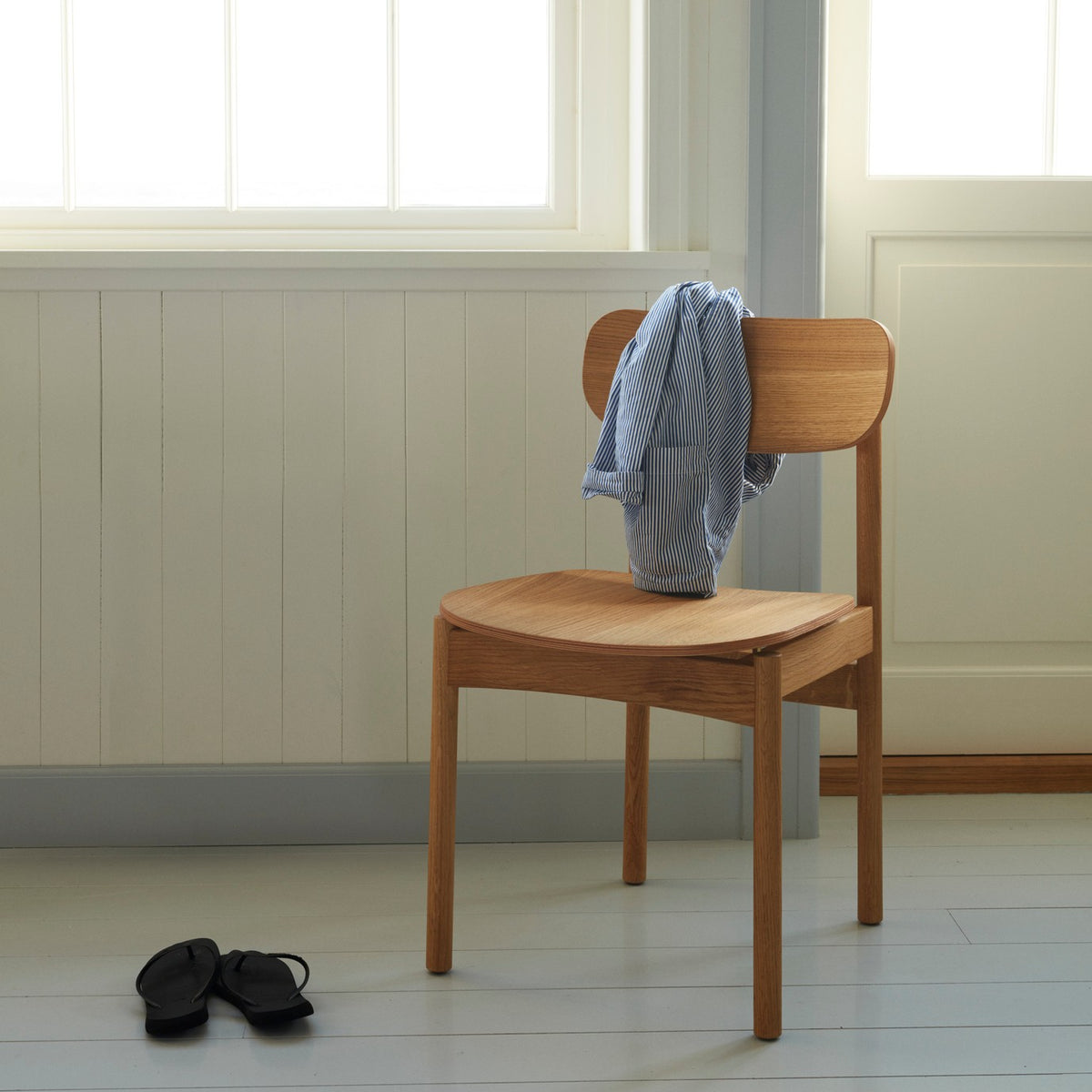 Vester Chair Oiled Oak/Brass