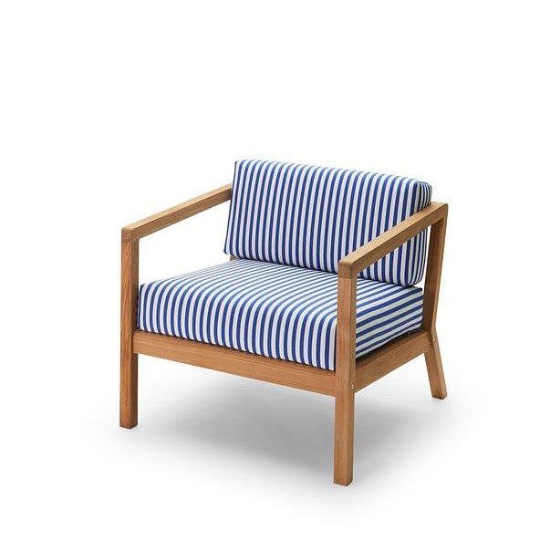 Virkelyst Chair Sea Blue Stripe