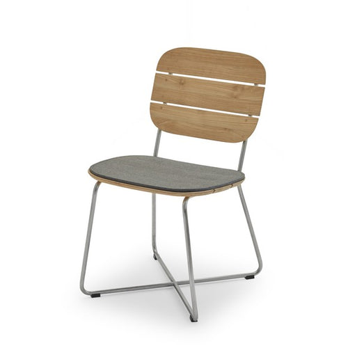 Lilium Chair Cushion Charcoal
