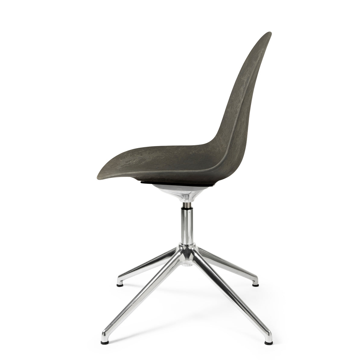 Eternity Swivel Chair Polished Aluminium