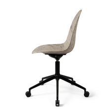 Eternity Swivel With Castors Chair -Black