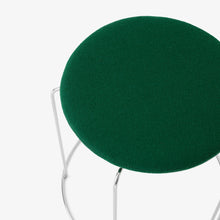 Wire Stool VP11, Seat Pad Ø: 36cm