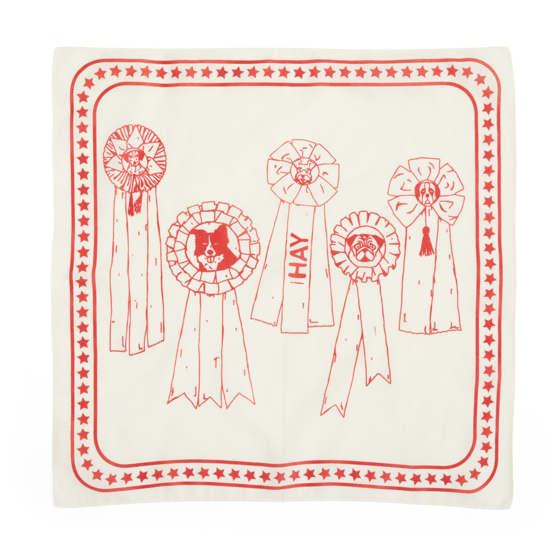 HAY Dogs Scarf - Off-White