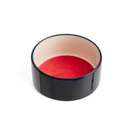 Dogs Bowl Small - Red base, Blue outside