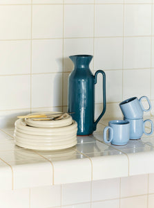 Barro Jug Tall - Dark Blue