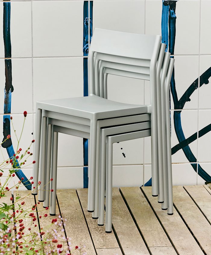 Type Chair - Silver Grey