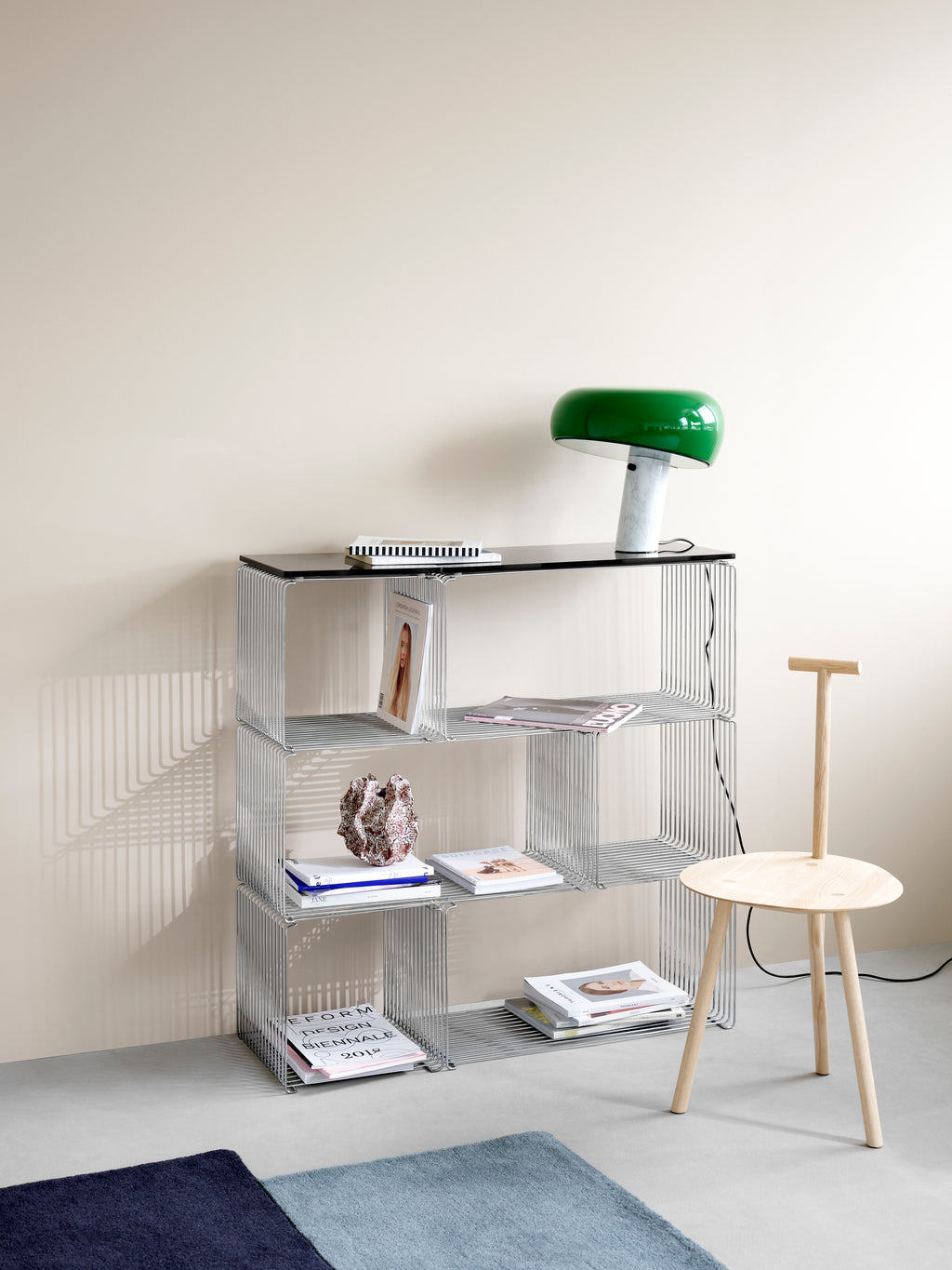 Panton Wire Shelf 70x34.8cm