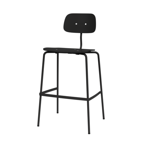 Kevi Bar Stool Fully Upholstered