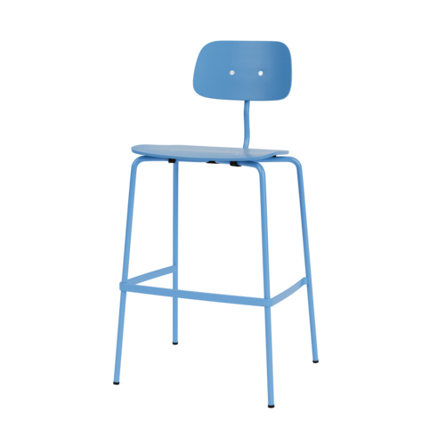 Kevi Bar Stool Fully Upholstered