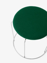Wire Stool VP11, Seat Pad Ø: 36cm