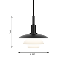 PH 3/3, Pendant Light, 60W, E27