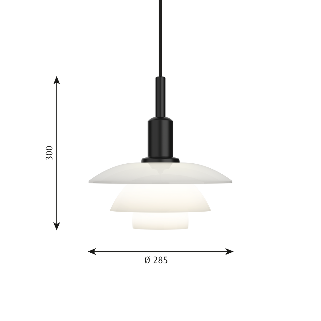 PH 3/3, Pendant Light, 60W, E27