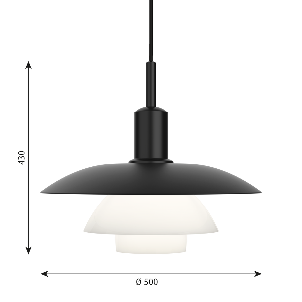 PH 5/5, Pendant Light, 70W, E27