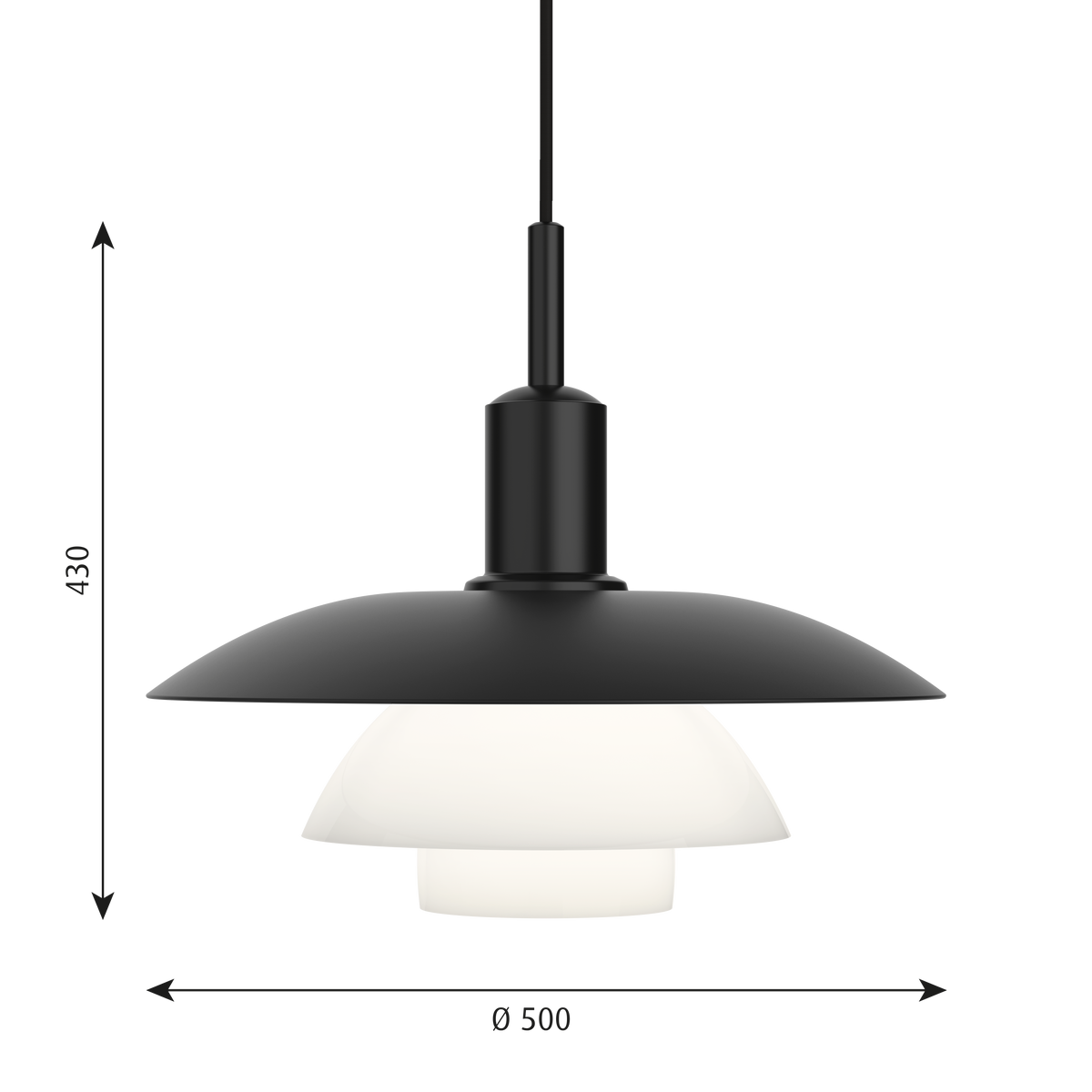 PH 5/5, Pendant Light, 70W, E27