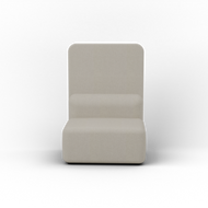 Mega Tulip Square Chaise High Back