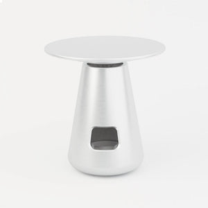 Umbo Oil Burner Brushed Aluminium