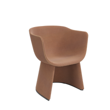 Monolit Dining Chair With Leather Piping