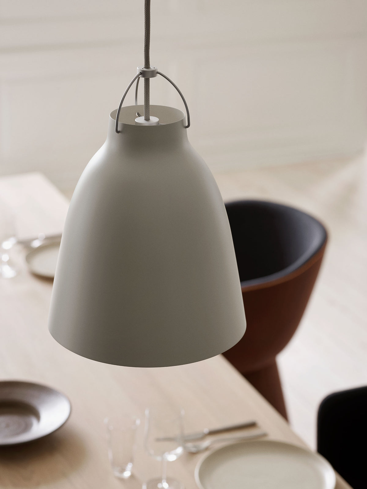 Caravaggio P2 Matt Pendant - Ø25.8cm