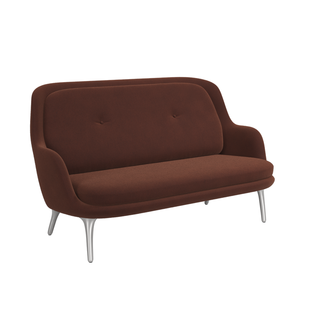 Fri Sofa - Brushed Aluminium Legs