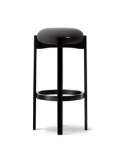Pioneer Stool - Beech Black Lacq