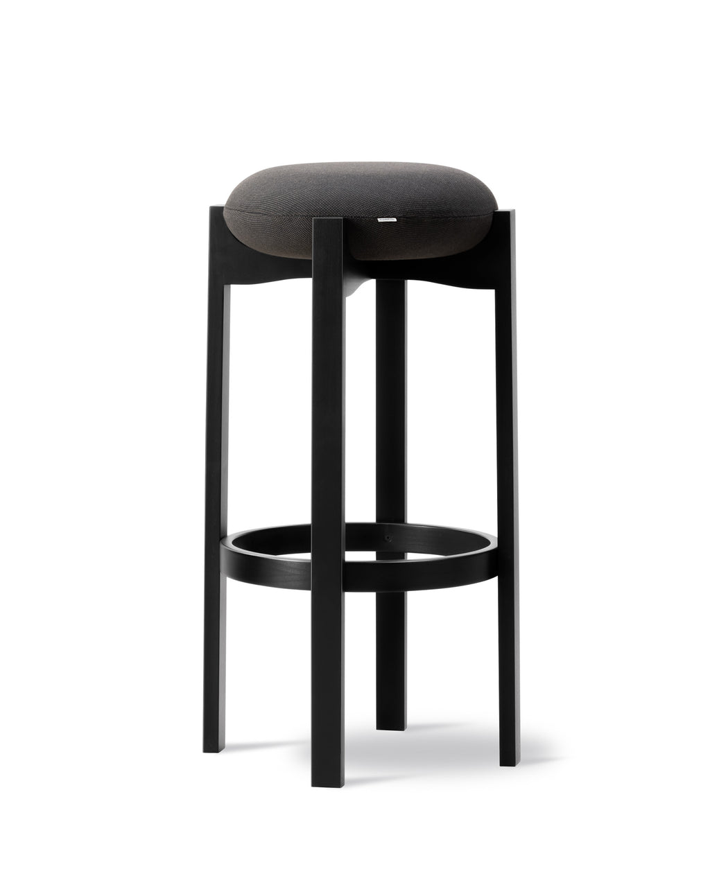 Pioneer Stool - Beech Black Lacq
